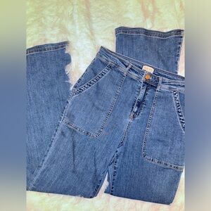 Knox Rose bell bottom high waist jeans